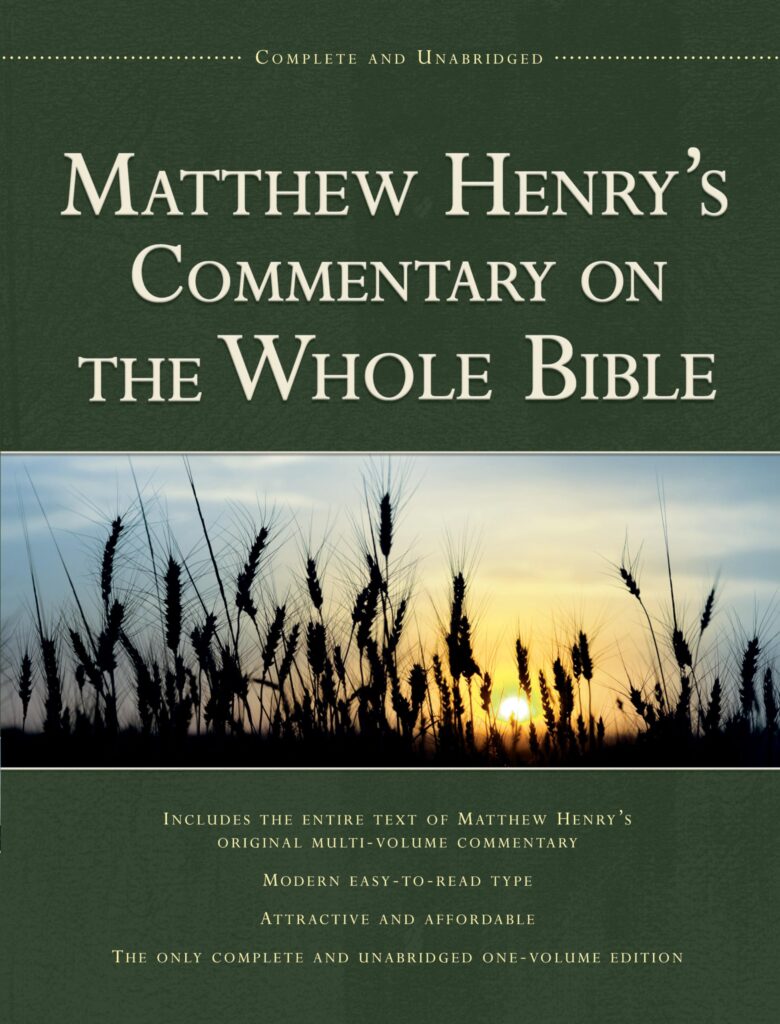 matthew henry whole bible